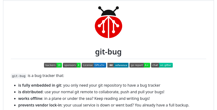 git-bug